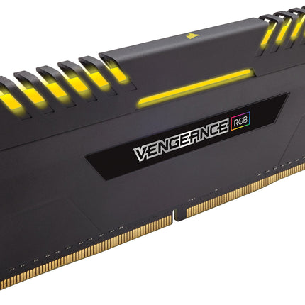 CORSAIR VENGEANCE RGB 16GB (2x8Gb) DDR4 2666MHz CL16 Desktop RAM Kit Black