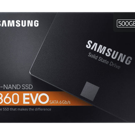 Samsung 860 EVO 500GB 2.5-inch SATA III SSD 550/520 MB/s for PC & Laptop