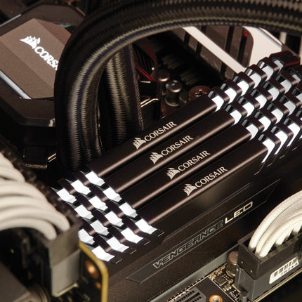 Corsair Vengeance LED 32GB 4 x 8GB DDR4 3600MHz CL18 UDIMM Desktop RAM