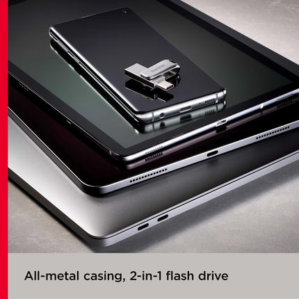 SanDisk Ultra Dual Drive Luxe 128GB USB-C/USB-A USB 3.2 Gen 1 Flash Drive