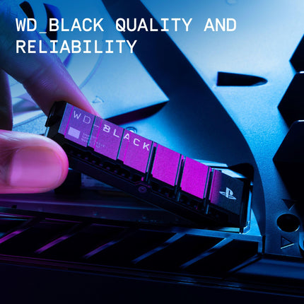 Western Digital WD_BLACK SN850P 2TB NVMe SSD with Heatsink, PCIe 4.0 x4
