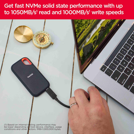 SanDisk Extreme Portable SSD 8TB USB 3.2 Gen 2