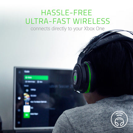 Razer Thresher Xbox One Wireless Gaming Headset 50mm Windows Sonic Black