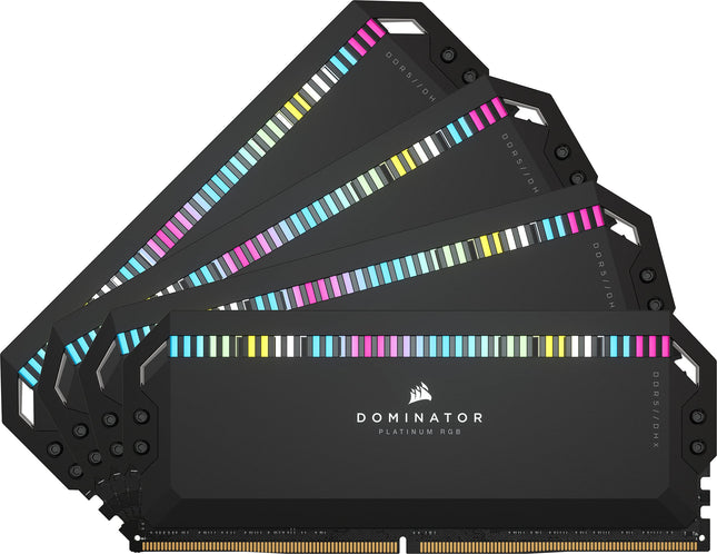 Corsair DOMINATOR PLATINUM RGB 64GB DDR5 6400MHz CL32 Desktop PC RAM Kit