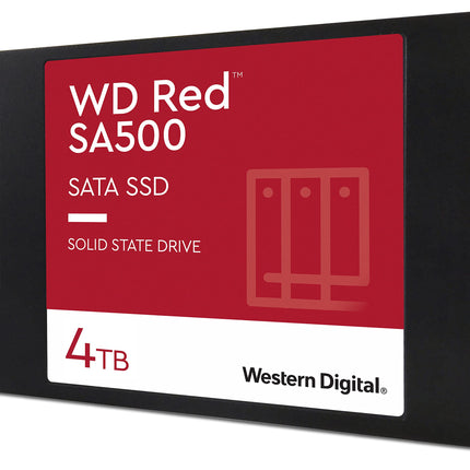 Western Digital WD Red SA500 4TB 2.5-inch SATA III SSD 560/520 MB/s NAS
