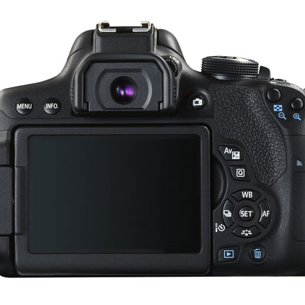 Canon EOS 750D 24.2MP APS-C DSLR Camera EF-S 18-135mm IS STM Kit Black