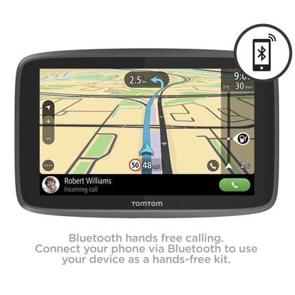 TomTom Car Sat Nav GO 6200, 6 Inch with Handsfree Calling