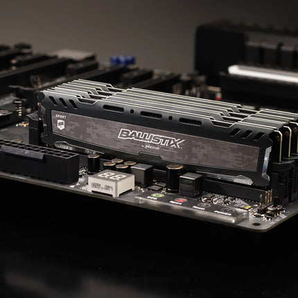 Crucial Ballistix Sport LT 64GB 4 x 16GB DDR4 2400MHz UDIMM Desktop RAM
