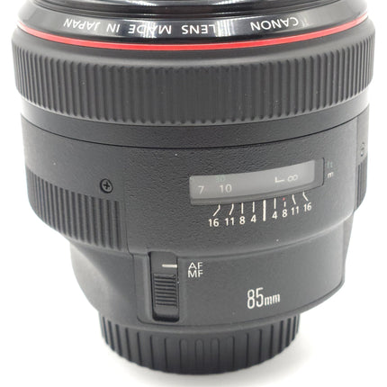 Canon EF 85mm F1.2L II USM Full Frame Portrait Prime Lens Black 1056B002
