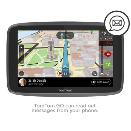 TomTom Car Sat Nav GO 6200, 6 Inch with Handsfree Calling