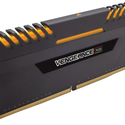 CORSAIR VENGEANCE RGB 16GB (2x8Gb) DDR4 2666MHz CL16 Desktop RAM Kit Black