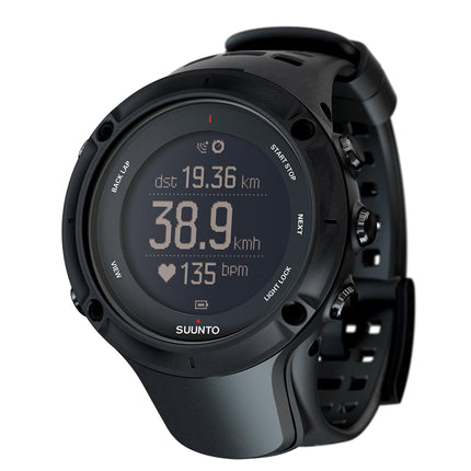 Suunto Ambit3 Peak Black GPS Outdoor Smartwatch 50mm 100m Water Resistant