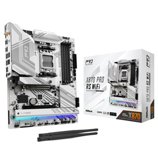 ASRock X870 Pro RS WiFi X870 AM5 ATX DDR5 USB4 PCIe 5.0 PC Motherboard