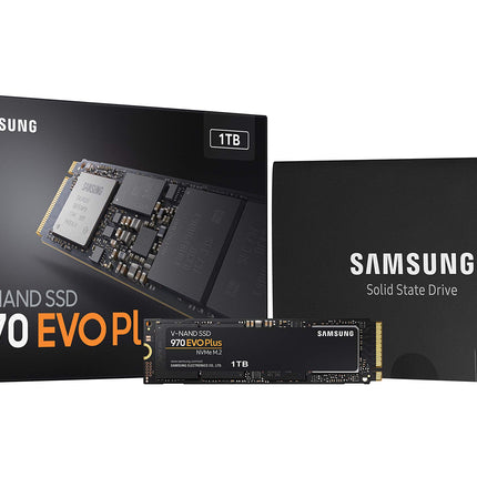 Samsung 970 EVO Plus 1TB M.2 2280 NVMe SSD, PCIe 3.0 x4, Internal SSD Drive