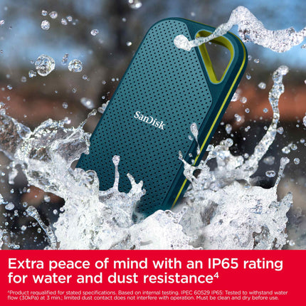 SanDisk Extreme PRO Portable SSD 1TB USB-C Gen 2x2 Up to 2000MB/s Monterey