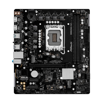 ASRock B860M-H2 Intel B860 LGA1851 DDR5 Micro-ATX Motherboard Core Ultra