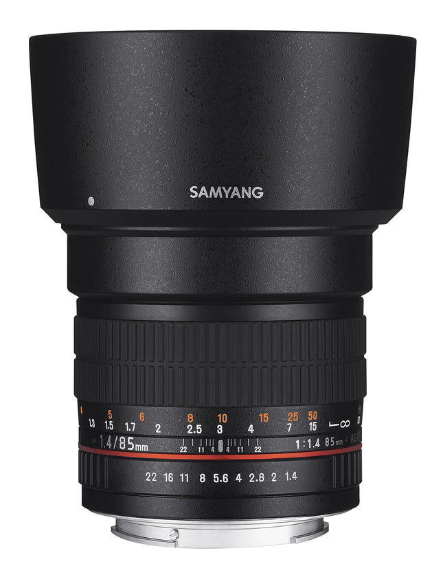 Samyang 85mm F1.4 AS IF UMC Canon EF-M Manual Portrait Prime Lens Black