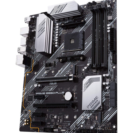 ASUS PRIME B550-PLUS B550 AM4 ATX DDR4 PCIe 4.0 Desktop PC Motherboard