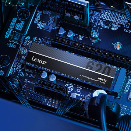 Lexar NM620 2TB M.2 2280 PCIe 3.0 x4 NVMe 1.4 SSD, 3,500MB/s Read Speed
