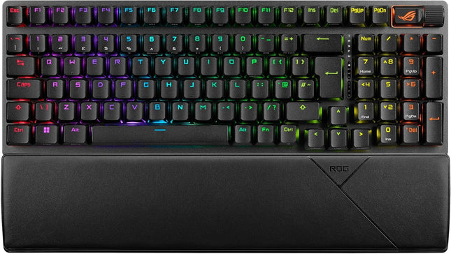 ASUS ROG Strix Scope II 96 Wireless RGB Mechanical Keyboard UK NX Snow