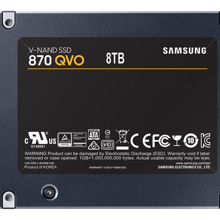 Samsung 870 QVO 4TB 2.5-inch SATA III SSD 560/530 MB/s for PC & Laptop