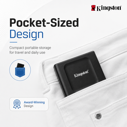 Kingston XS1000 1TB Portable SSD USB 3.2 Gen 2