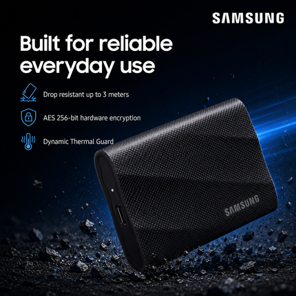 Samsung T9 1TB USB 3.2 Gen 2x2 Portable / External SSD