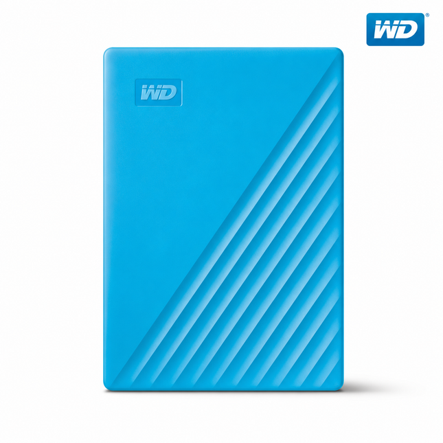 WD My Passport 4TB Blue Portable External Hard Drive