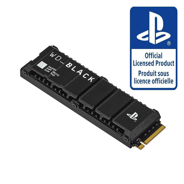 Western Digital WD_BLACK SN850 1TB NVMe SSD with Heatsink, PCIe 4.0 x4